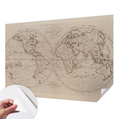 Fotomurale per cameretta Vecchia mappa