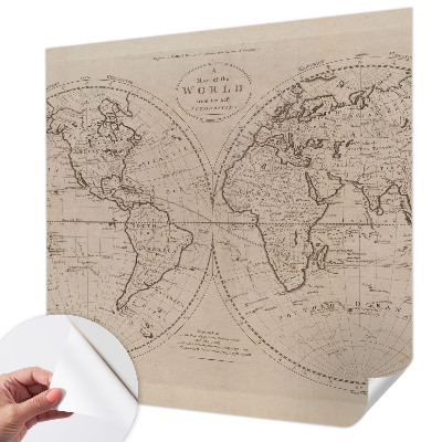 Fotomurale per cameretta Vecchia mappa