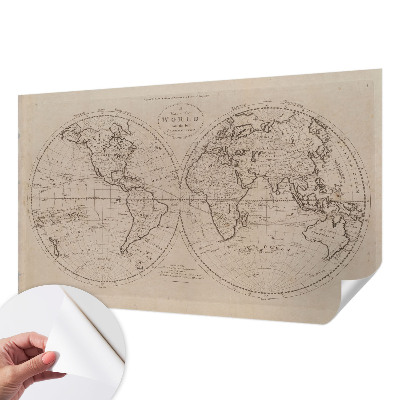 Fotomurale per cameretta Vecchia mappa