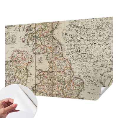 Fotomurale per bambini mappa antica