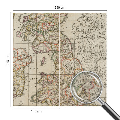Fotomurale per bambini mappa antica
