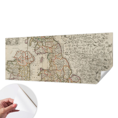 Fotomurale per bambini mappa antica