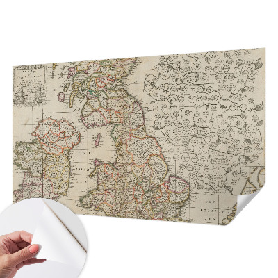 Fotomurale per bambini mappa antica