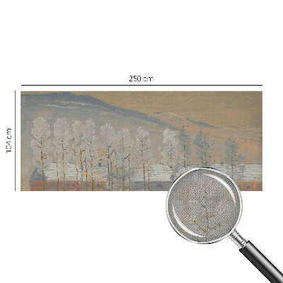 Carta da parati 3D Paesaggio invernale