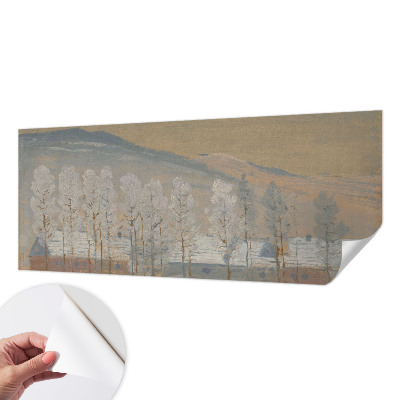 Carta da parati 3D Paesaggio invernale