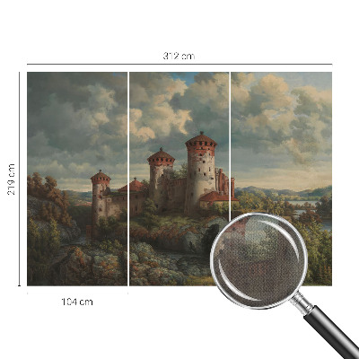 Carta da parati adesiva Paesaggio romantico