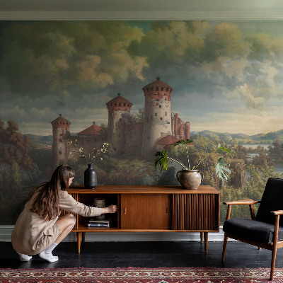 Carta da parati adesiva Paesaggio romantico