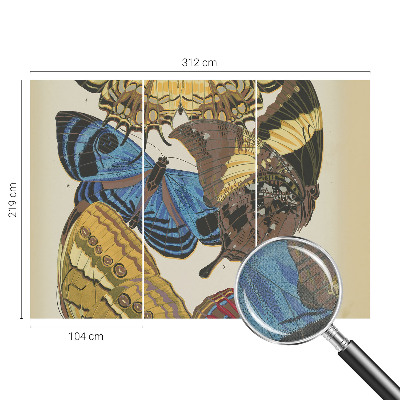 Fotomurale 3D Ispirazione per le farfalle