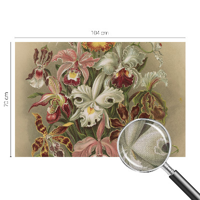 Fotomurale effetto 3D Eleganza floreale