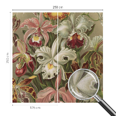 Fotomurale effetto 3D Eleganza floreale