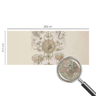 Carta da parati effetto profondità Mondo sottomarino