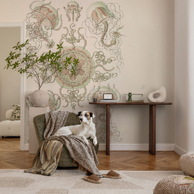 Carta da parati effetto profondità Mondo sottomarino