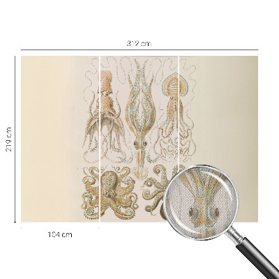 Carta da parati cameretta Vita marina