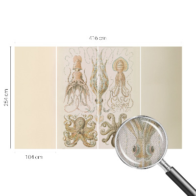 Carta da parati cameretta Vita marina