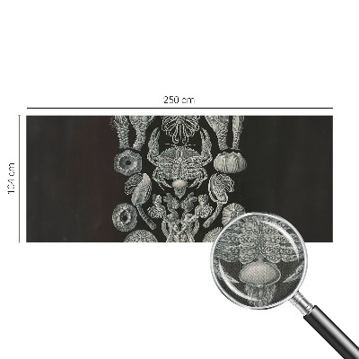 Carta da parati per cameretta Forme sottomarine