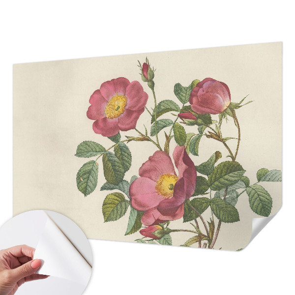 Fotomurale per bambini Motivo a rosa