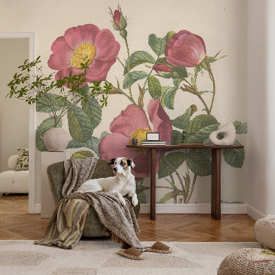 Fotomurale per bambini Motivo a rosa