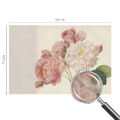 Carta da parati adesiva Rose romantiche