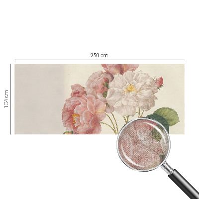 Carta da parati adesiva Rose romantiche