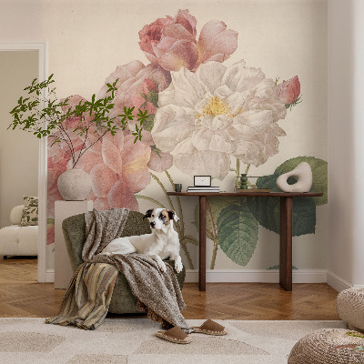 Carta da parati adesiva Rose romantiche