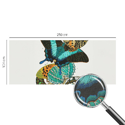 Carta da parati 3D Farfalle colorate