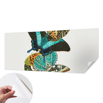 Carta da parati 3D Farfalle colorate