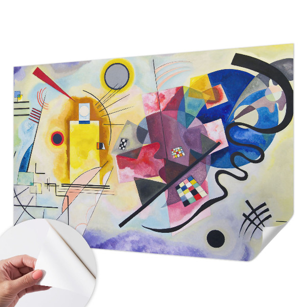 Fotomurale effetto 3D Astrazione colorata