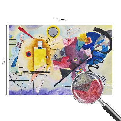 Fotomurale effetto 3D Astrazione colorata