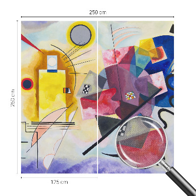 Fotomurale effetto 3D Astrazione colorata