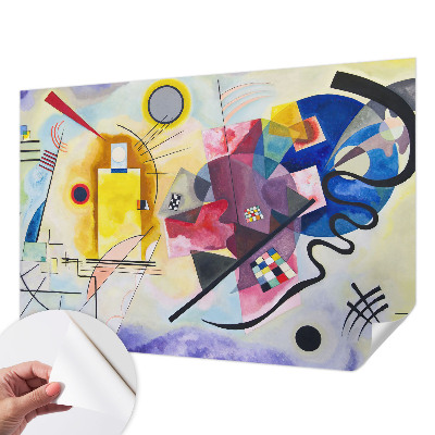 Fotomurale effetto 3D Astrazione colorata