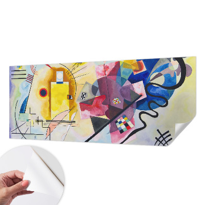 Fotomurale effetto 3D Astrazione colorata