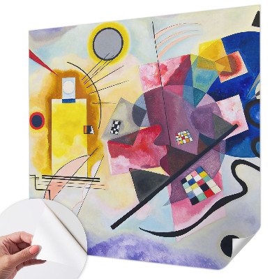 Fotomurale effetto 3D Astrazione colorata