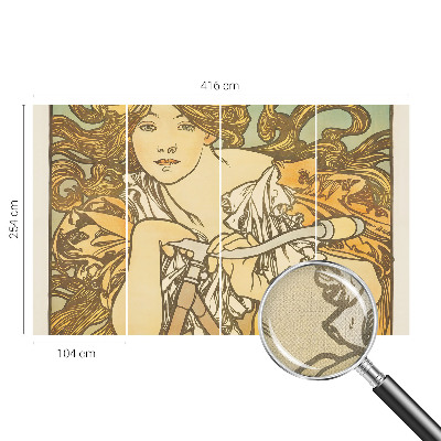 Fotomurale per bambini eleganza primaverile