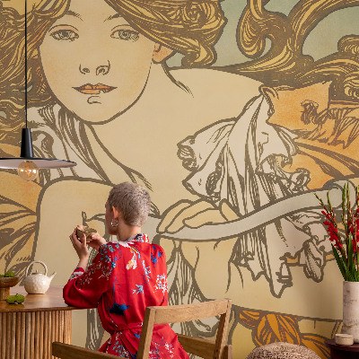 Fotomurale per bambini eleganza primaverile