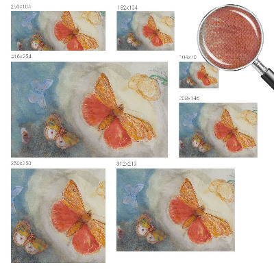 Fotomurale adesivo Farfalle colorate