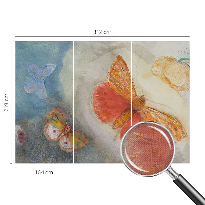 Fotomurale adesivo Farfalle colorate