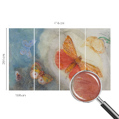 Fotomurale adesivo Farfalle colorate