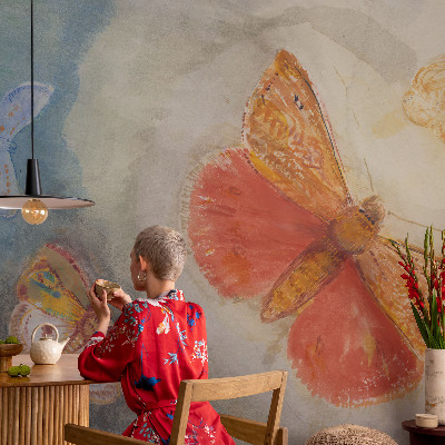 Fotomurale adesivo Farfalle colorate