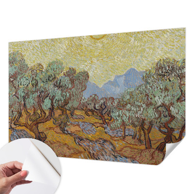 Carta da parati 3D Ulivi