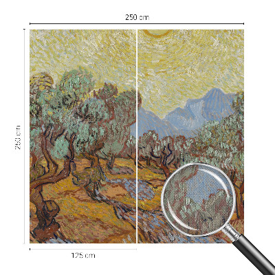 Carta da parati 3D Ulivi