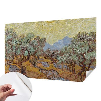 Carta da parati 3D Ulivi