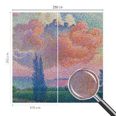 Fotomurale 3D Paesaggio colorato