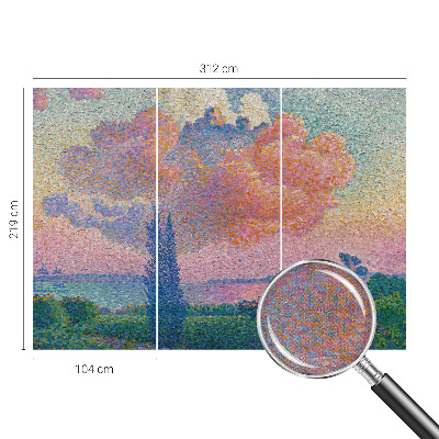 Fotomurale 3D Paesaggio colorato