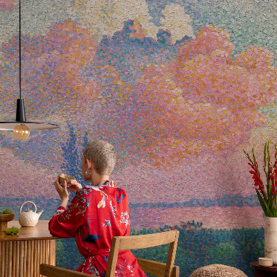 Fotomurale 3D Paesaggio colorato