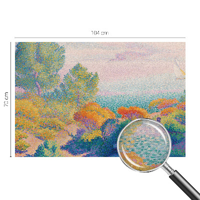 Fotomurale effetto 3D Paesaggio costiero