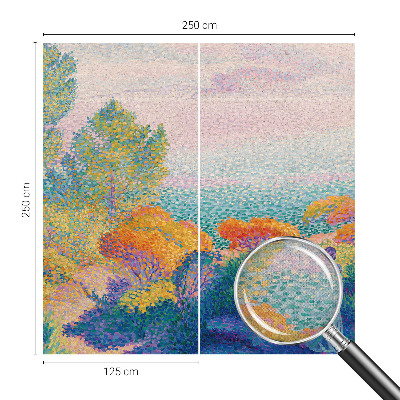 Fotomurale effetto 3D Paesaggio costiero