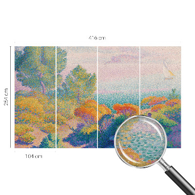 Fotomurale effetto 3D Paesaggio costiero