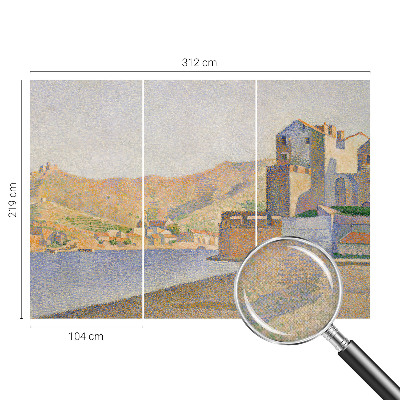 Carta da parati panoramica effetto 3D Rifugio estivo