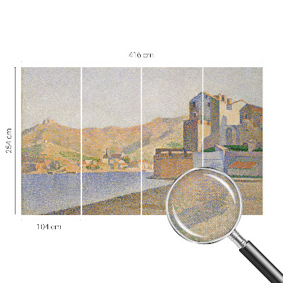 Carta da parati panoramica effetto 3D Rifugio estivo