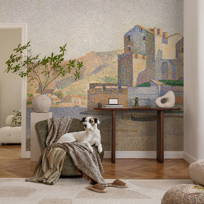 Carta da parati panoramica effetto 3D Rifugio estivo